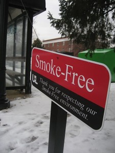 Three signs of social responsibility and sustainability on the University of Louisville Belknap campus