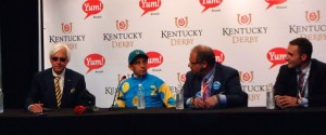 The winning team told their stories in the post-race press conference. Paula Presley photo