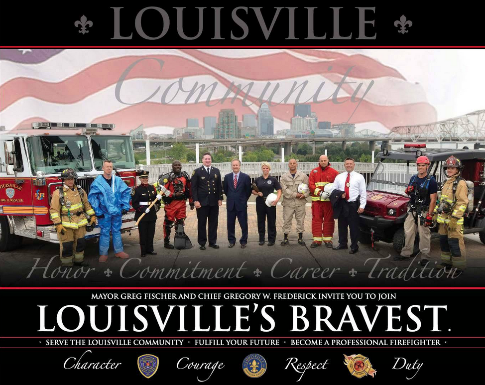 Photo from Louisville Metro Fire Department's Facebook Page