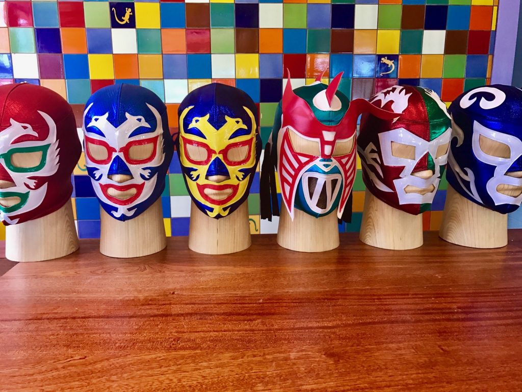 Luchador Masks - Credit El Taco Luchador